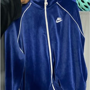 Blue nike sweater